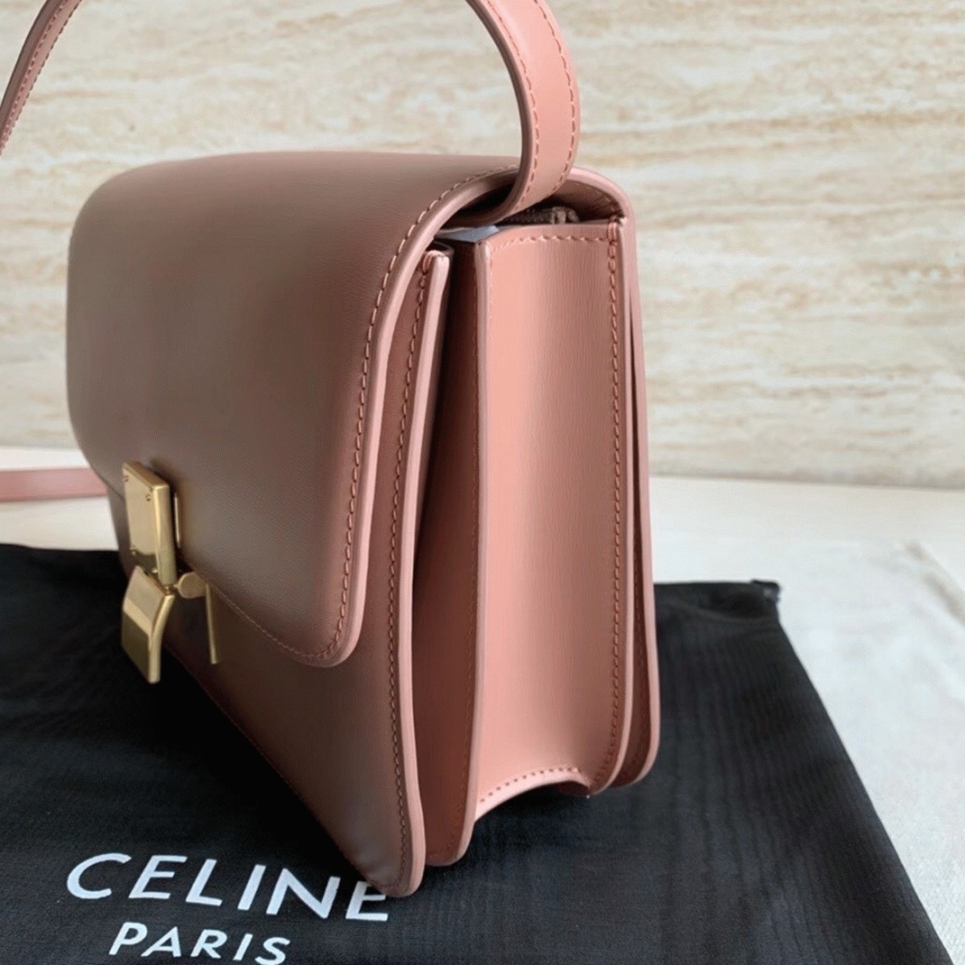 Top Quality Replica Celine Classic Box Medium Bag In Antique Rose