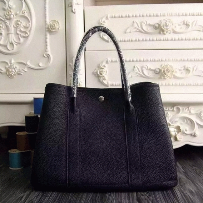 Black Replica 1:1 Hermes Garden Party 36cm Everyday Tote