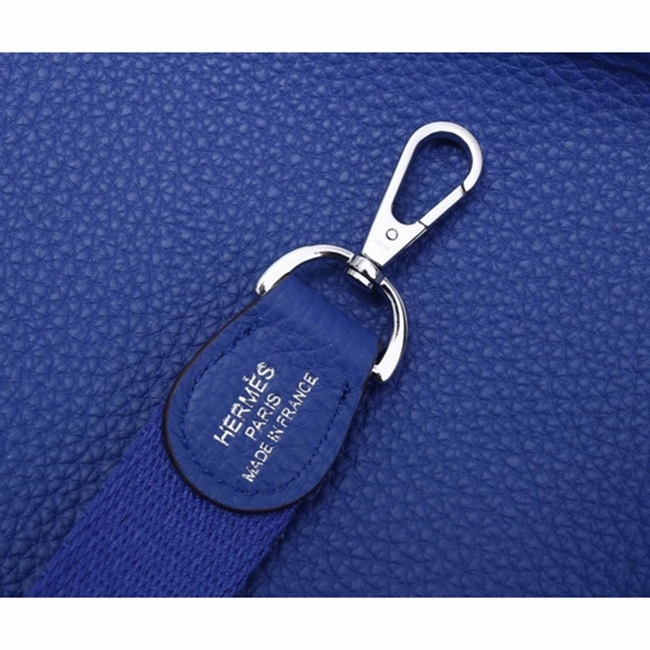 Blue Electric Evelyne II TPM Bag Fake Hermes Small Shoulder Bag