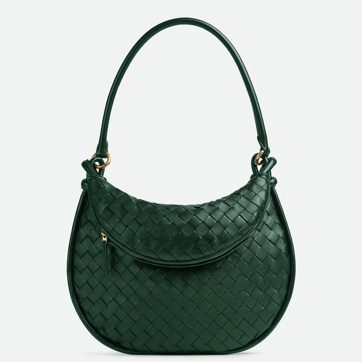 Fake Bottega Veneta Gemelli Medium Bag Emerald Green