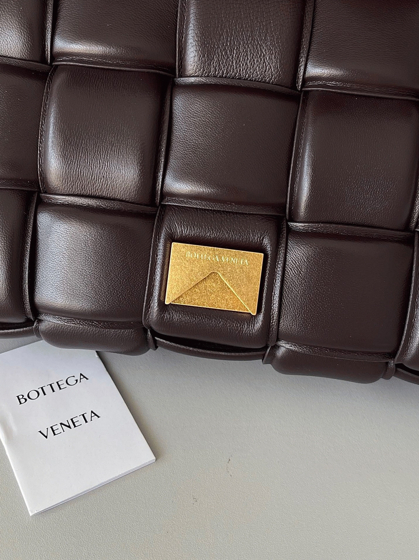 Top Quality Replica Bottega Veneta Padded Cassette Bag In Fondant