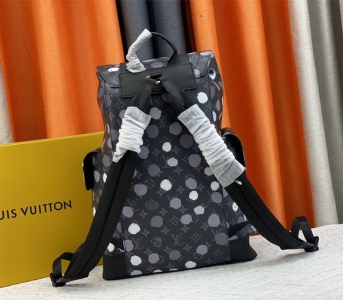 Louis Vuitton X YK Monogram Eclipse Christopher Backpack