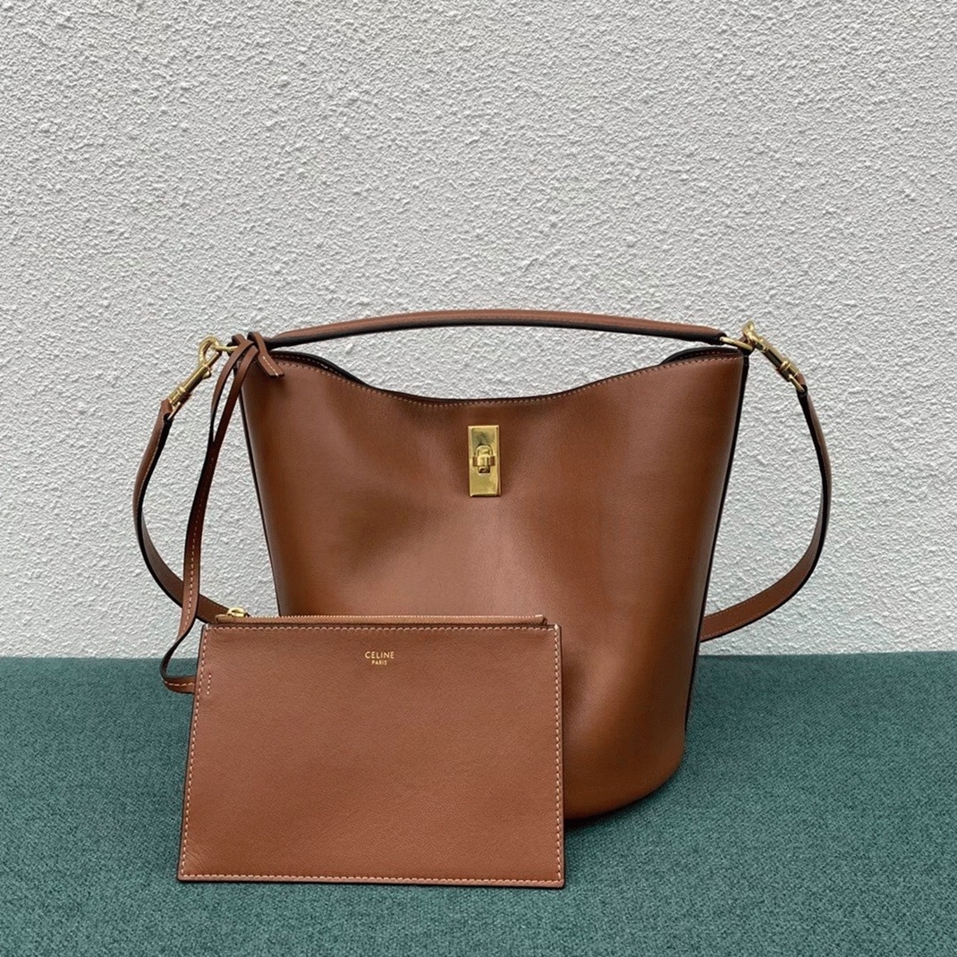 Brown Celine Bucket 16 Replica Bag