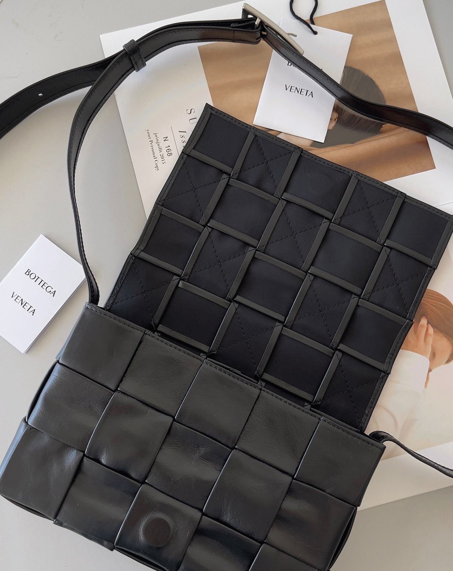 Top Quality Replica Bottega Veneta Cassette Bag In Black