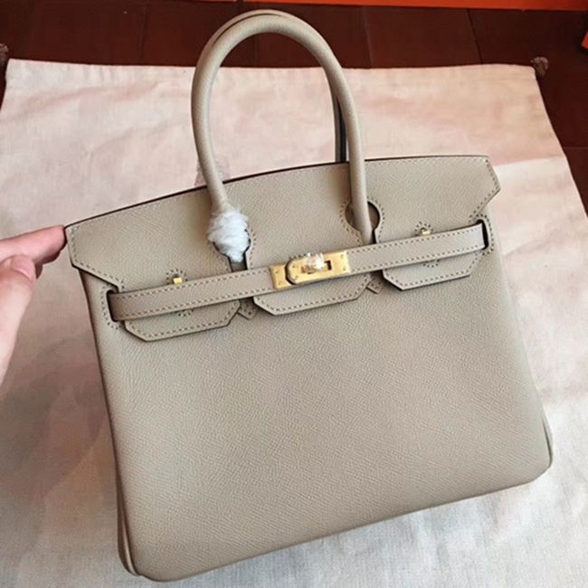 Top-Tier Grey Hermes Birkin 25cm AAA Replica
