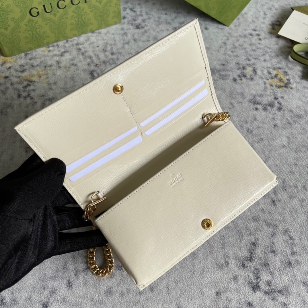 Gucci Horse Buckle 1955 Chain Wallet