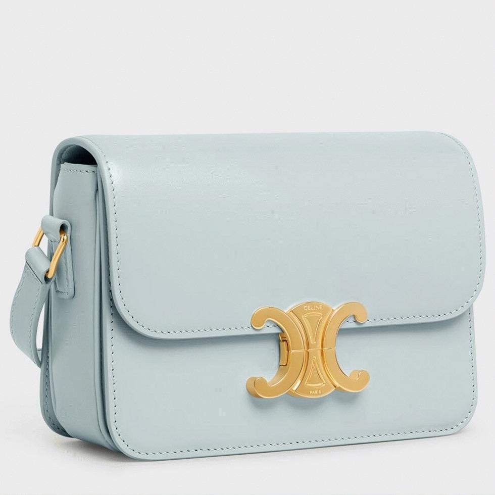 Top Quality Replica Celine Triomphe Teen Bag In Mineral