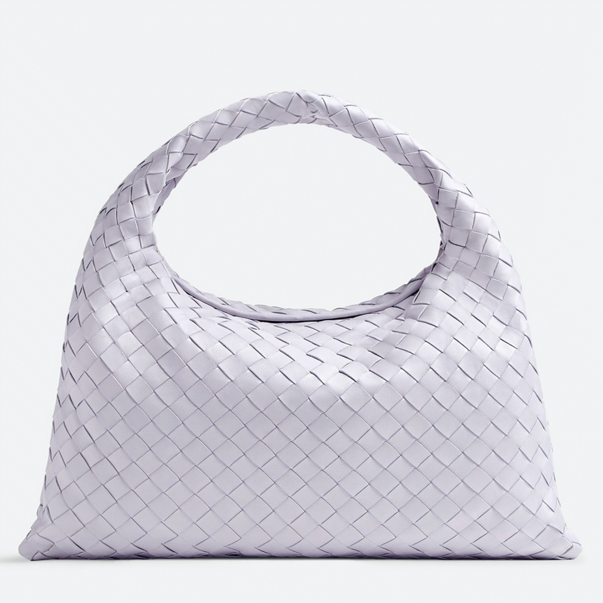 Fake Bottega Veneta Small Hop Bag Oyster