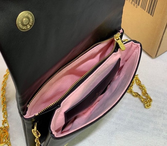Louis Vuitton Coussin Pochette In Black