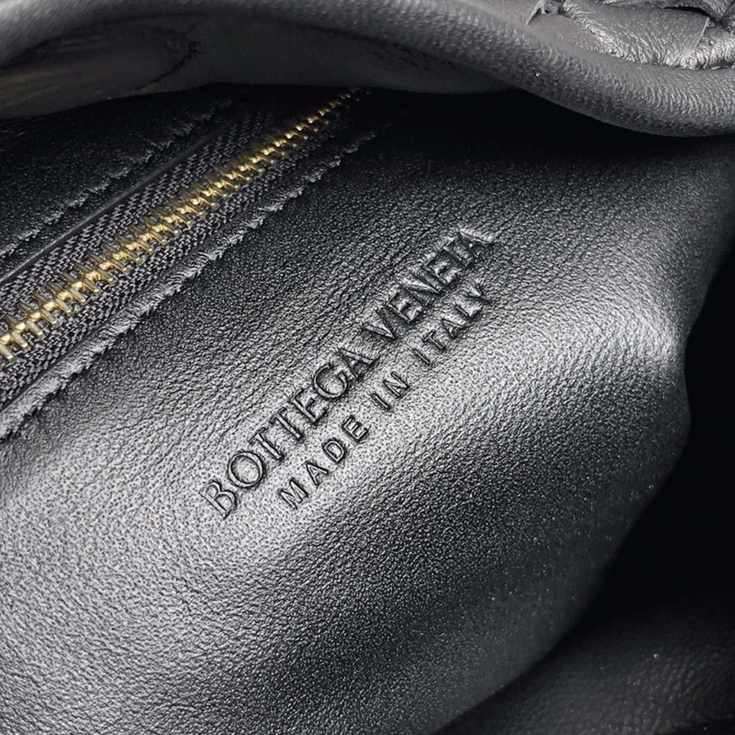 Replica Bottega Veneta Small Hop Bag Black