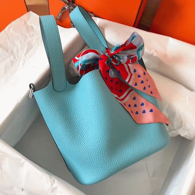 Lagon luxury copy Hermes Picotin Lock 22cm handbag