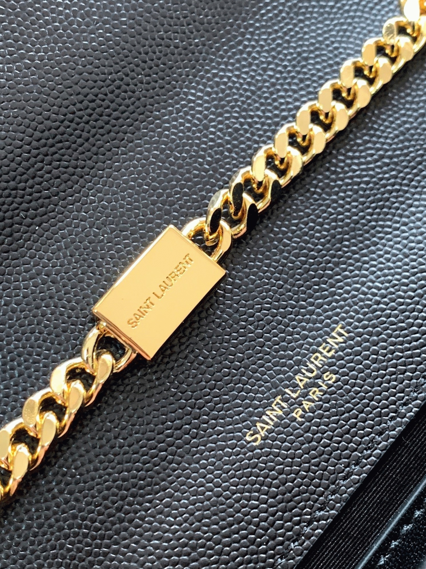 Fake Saint Laurent Kate Small Tassel Bag Black