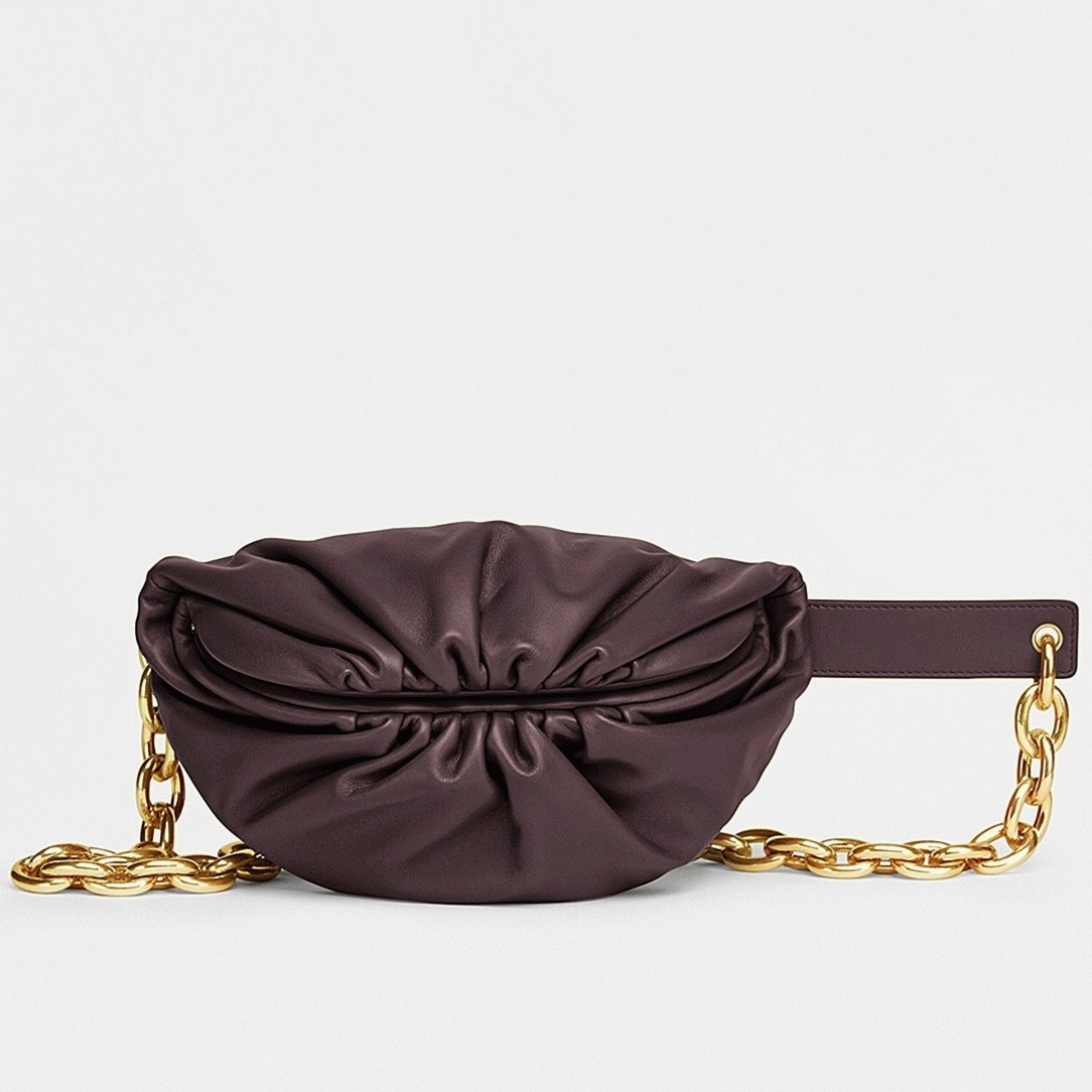 Replica Bottega Veneta The Pouch Belt Bag Grape