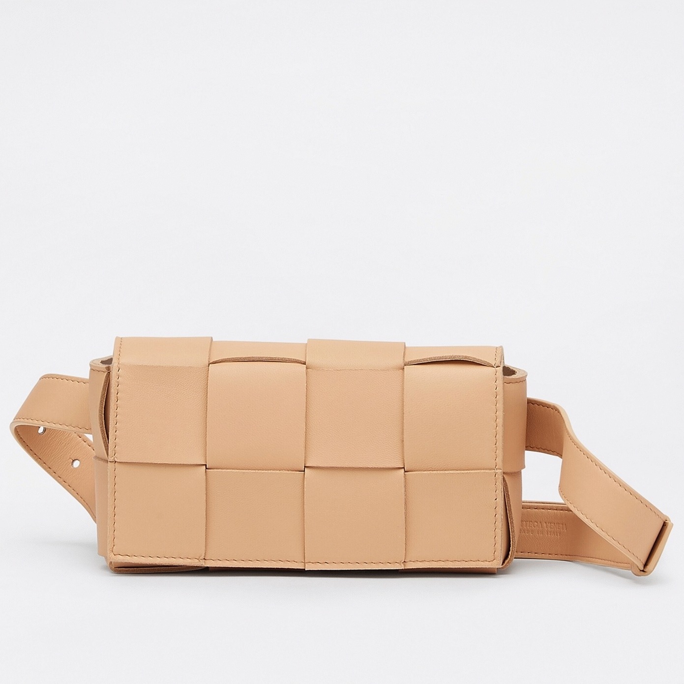 Fake Bottega Veneta Cassette Belt Bag Beige
