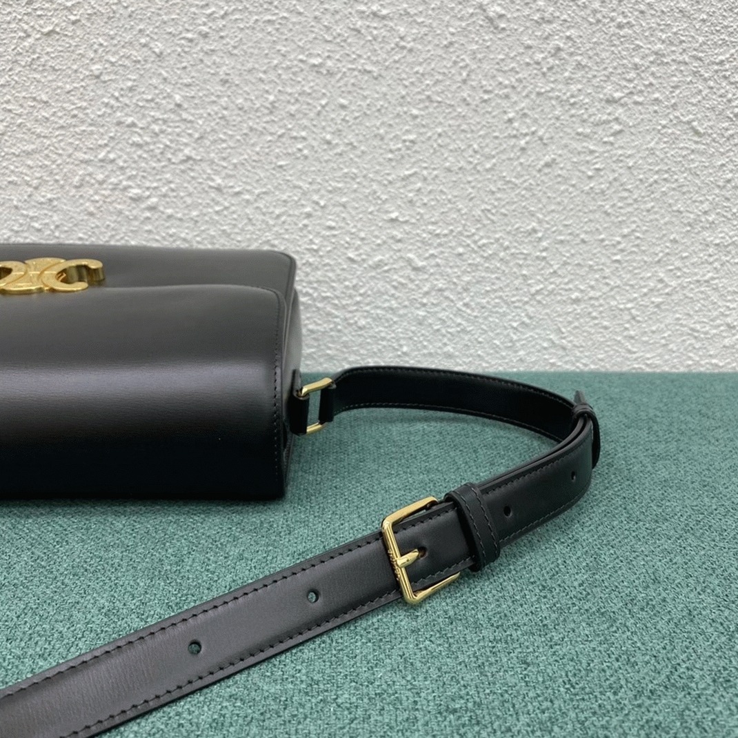Top Quality Knockoff Celine Triomphe Large Bag In Black