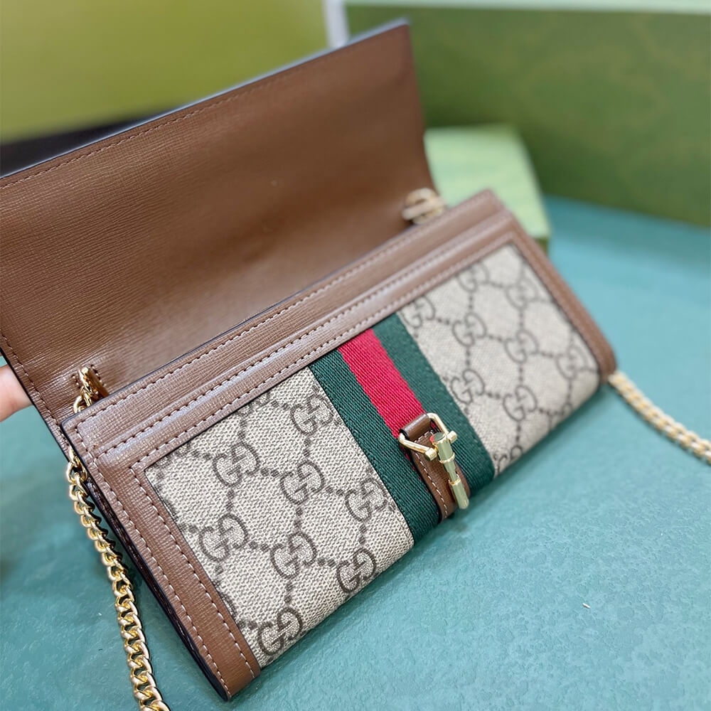 GUCCI BAMBOO 1947 JUMBO GG SMALL TOP HANDLE BAG
