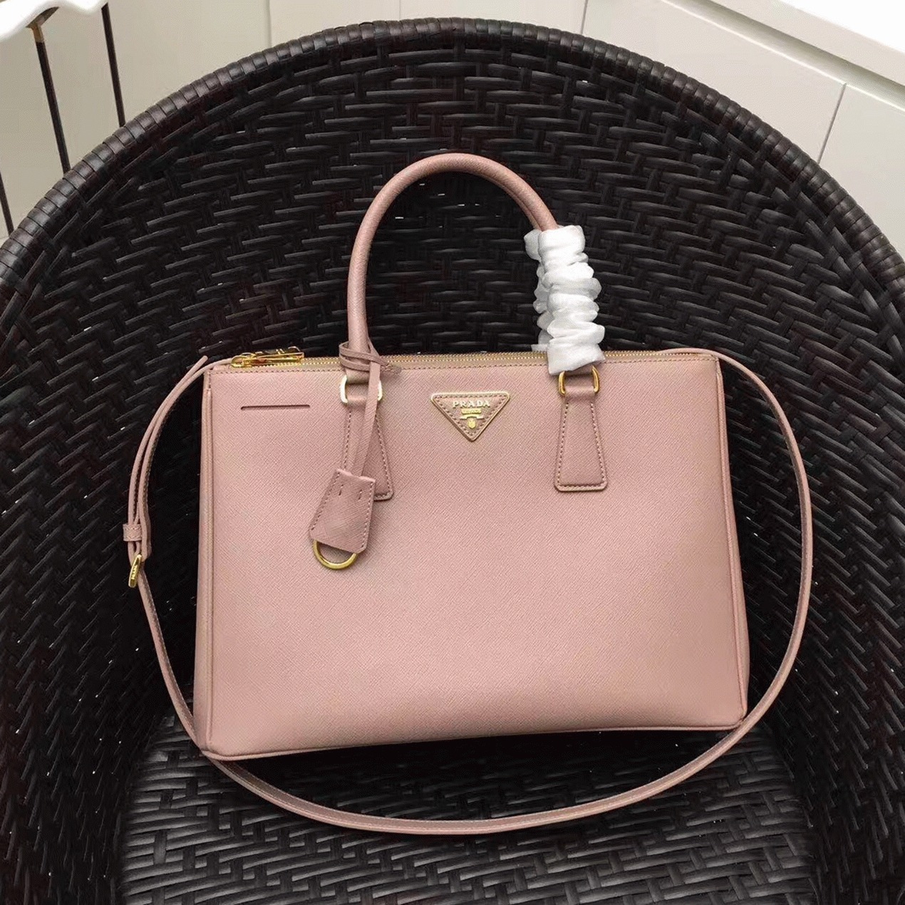 Pink Prada Galleria Large Bag Knockoff