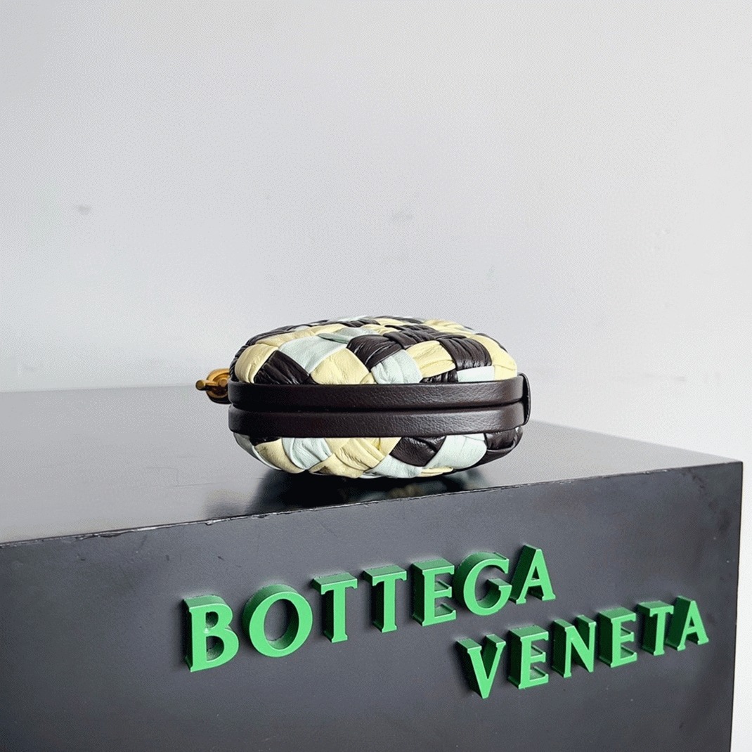 Replica Bottega Veneta Knot Minaudiere Clutch Multicolour