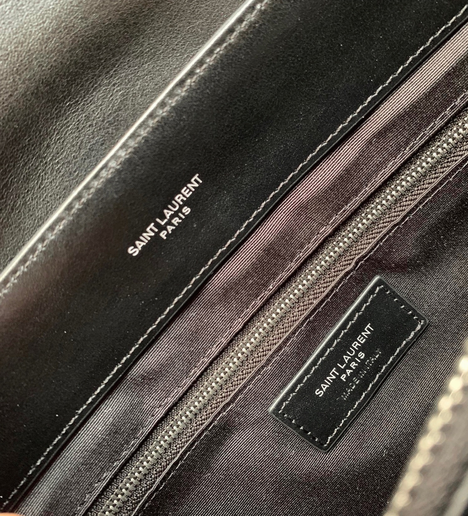 Replica Saint Laurent LouLou Medium Chain Bag Noir
