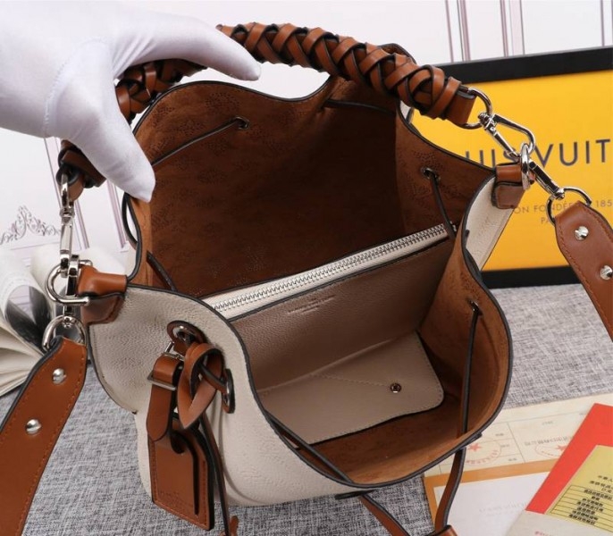 LV Mahina Muria Bag In Cream