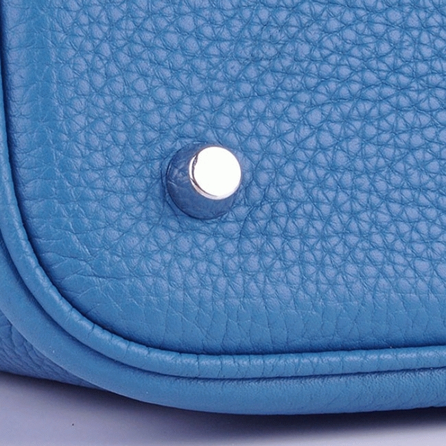 Blue replica Hermes Picotin Lock handbag