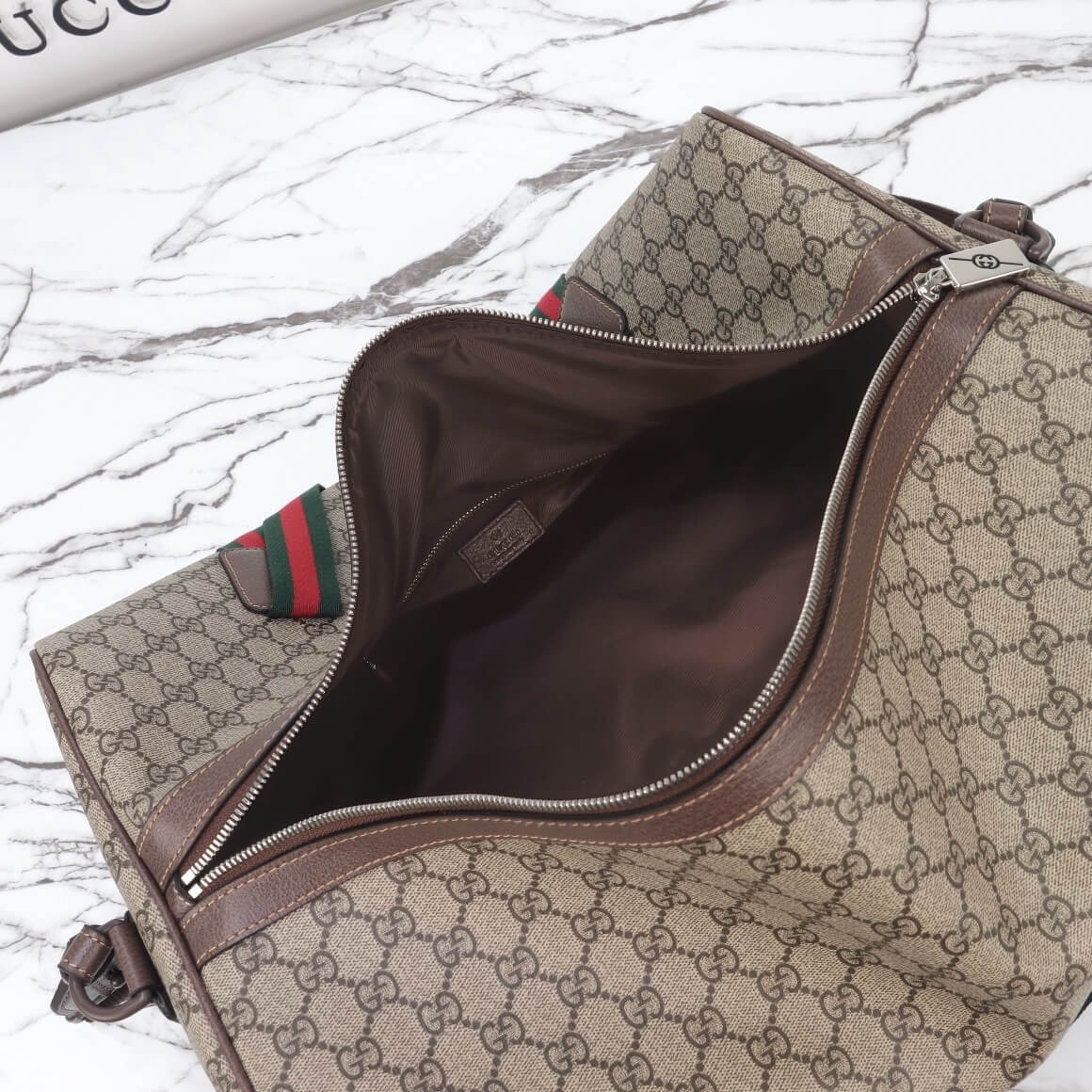 Gucci Medium duffle bag with Web