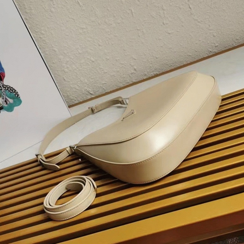 Beige Prada Cleo Small Bag Replica