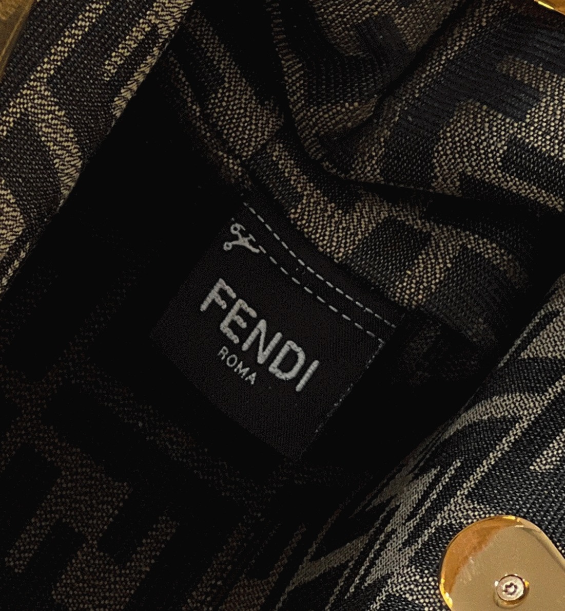 Top Quality Replica Fendi First Small Bag In Gold