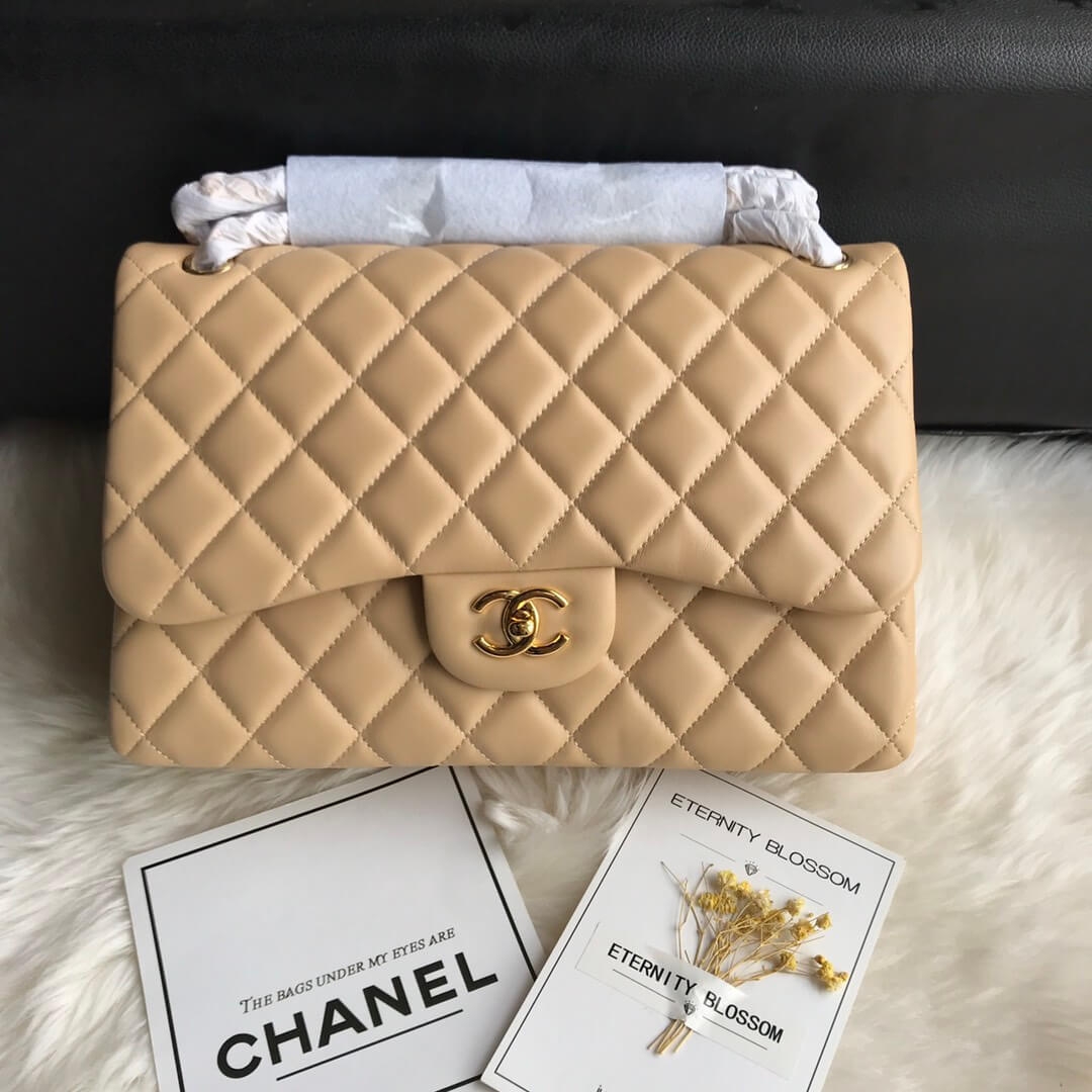 CHANEL LARGE CLASSIC HANDBAG(High-end grade)