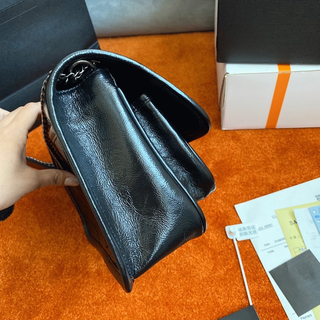 Fake Saint Laurent Niki Baby Chain Bag Noir