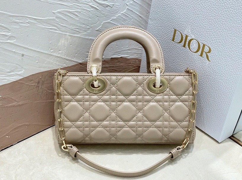 Dior Lady D-Joy Medium Bag Replica in Sand