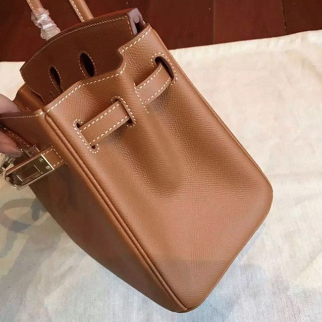 Brown Hermes Birkin 25cm AAAAA Quality Counterfeit