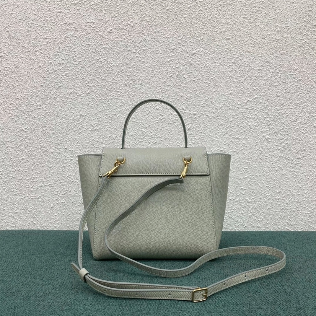 Celine Belt Nano Bag Imitation in Vert D eau