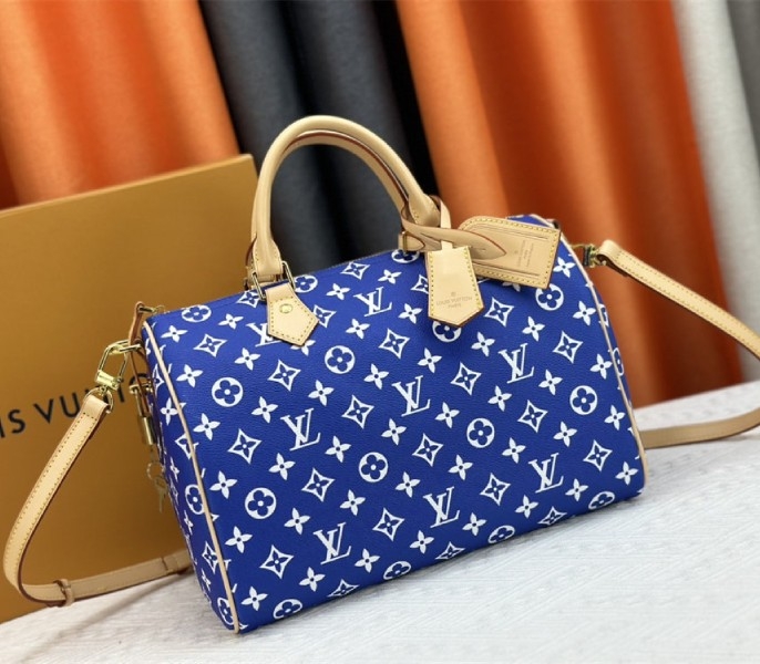 Louis Vuitton Speedy P9 Bandouliere 30 Bag In Amethyst Purple