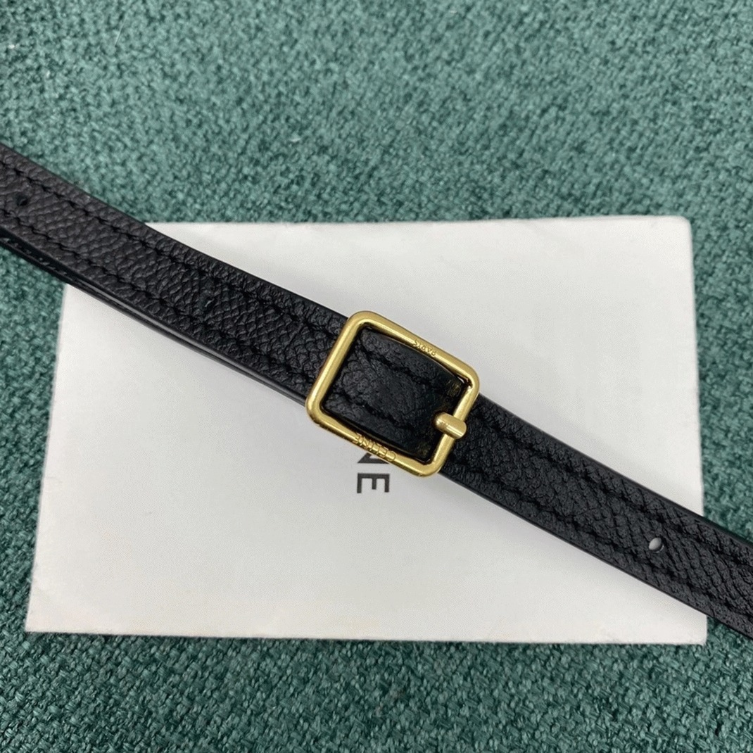 Celine Belt Nano Bag Replica in Black