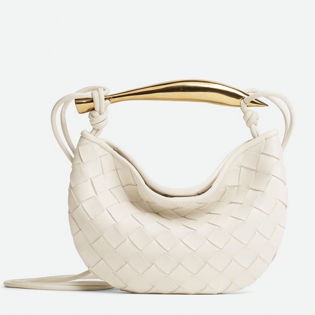 Replica Bottega Veneta Sardine Mini Bag White