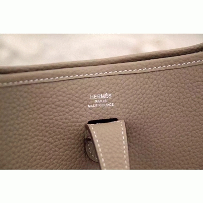 Grey Evelyne III PM Bag Knockoff Hermes Everyday Crossbody