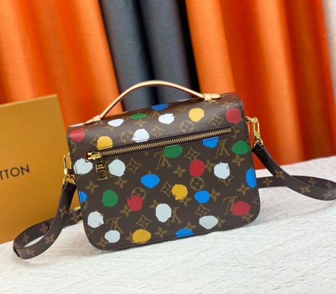 Louis Vuitton X YK Monogram Canvas Metis Handbag