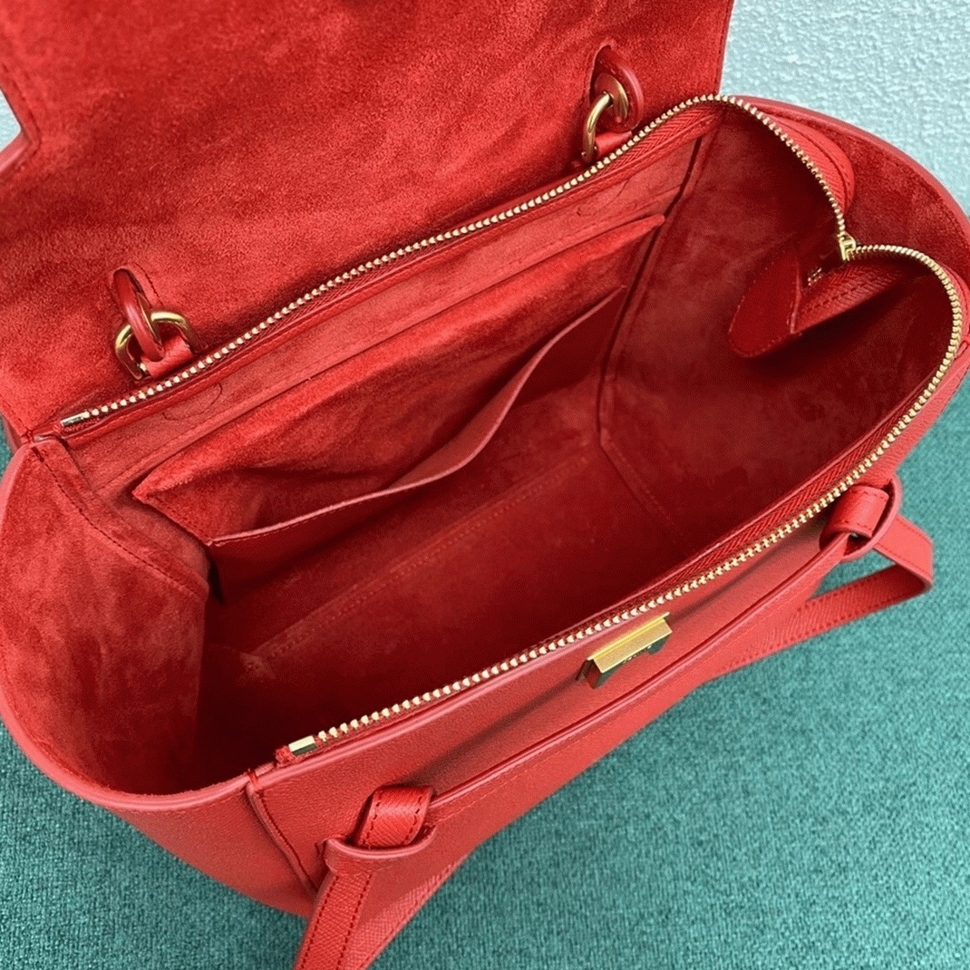 Celine Micro Belt Bag Replica in Red