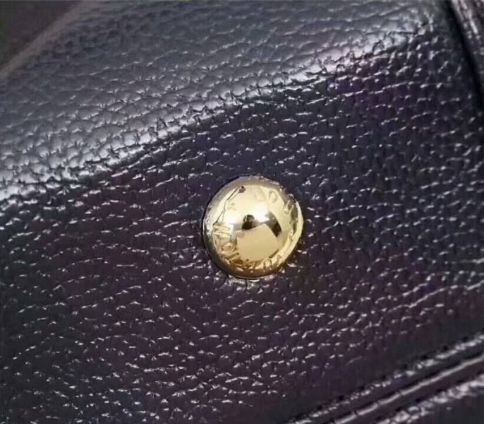 Louis Vuitton Monogram Empreinte Melie Hobo In Navy Blue