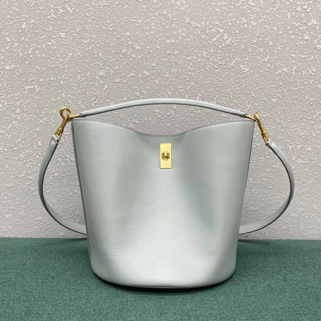 Top Quality Faux Celine Bucket 16 Bag In Mineral Smooth Calfskin