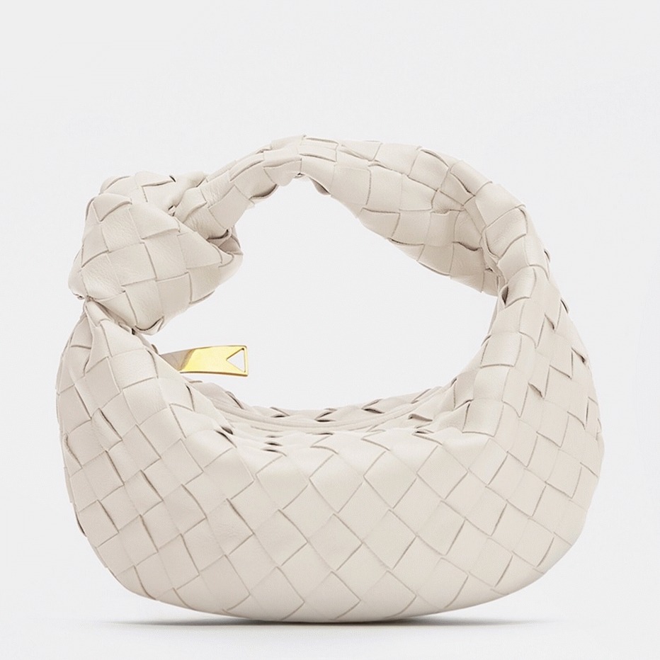 Fake Bottega Veneta BV Jodie Mini Bag White