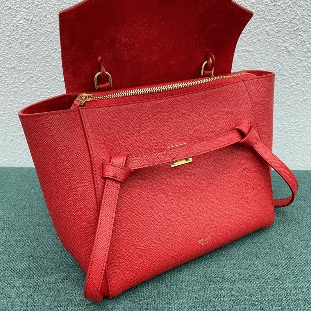 Celine Micro Belt Bag Replica in Red