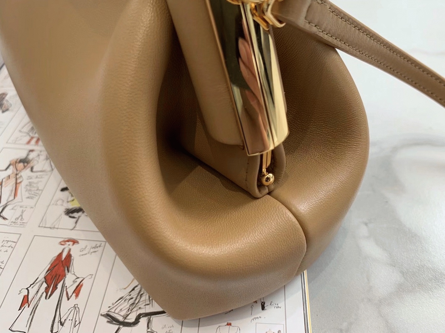Top Quality Fake Fendi First Small Bag In Light Brown