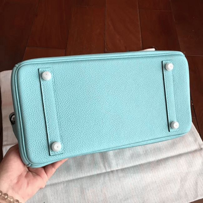 AAAAA Quality Blue Atoll Hermes Birkin 30cm Luxury Replica