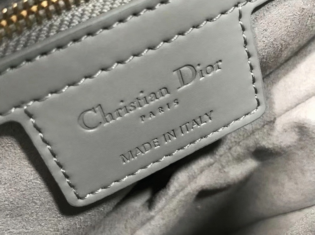 Dior Saddle Bag Faux in Grey Ultramatte Calfskin