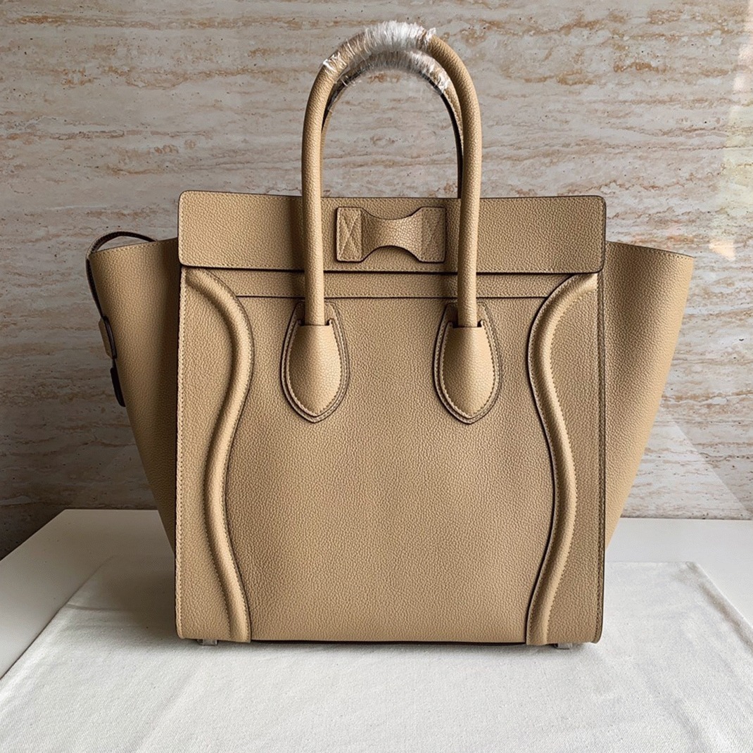 Celine Mini Luggage Tote Bag Replica in Dune