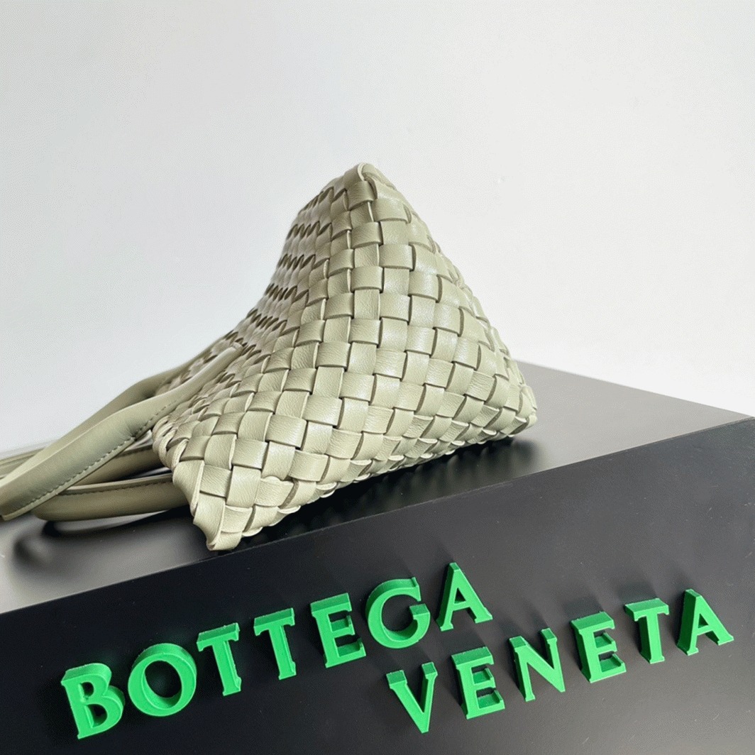 Top Quality Knockoff Bottega Veneta Cabat Mini Bag In Travertine Intrecciato Lambskin