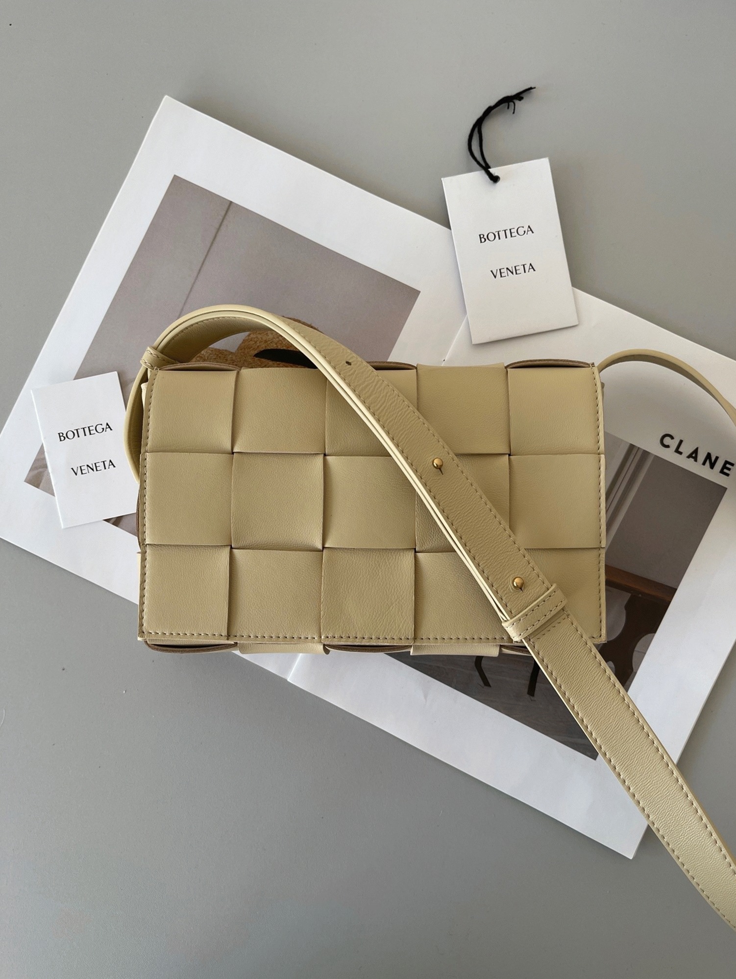 Top Quality Fake Bottega Veneta Cassette Bag In Porridge