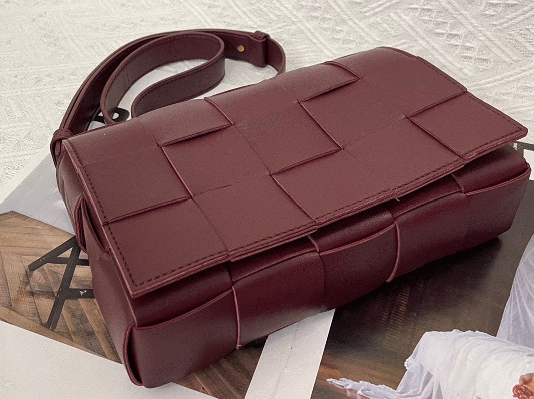 Top Quality Faux Bottega Veneta Cassette Bag In Bordeaux